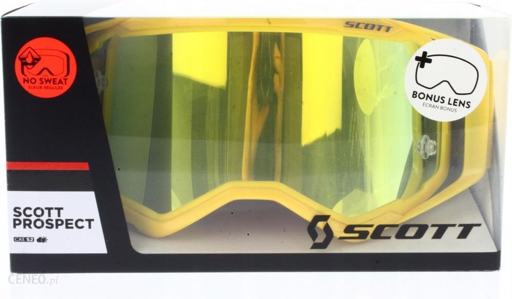 Scott Gogle Prospect Zółty Żółty Motocross Enduro