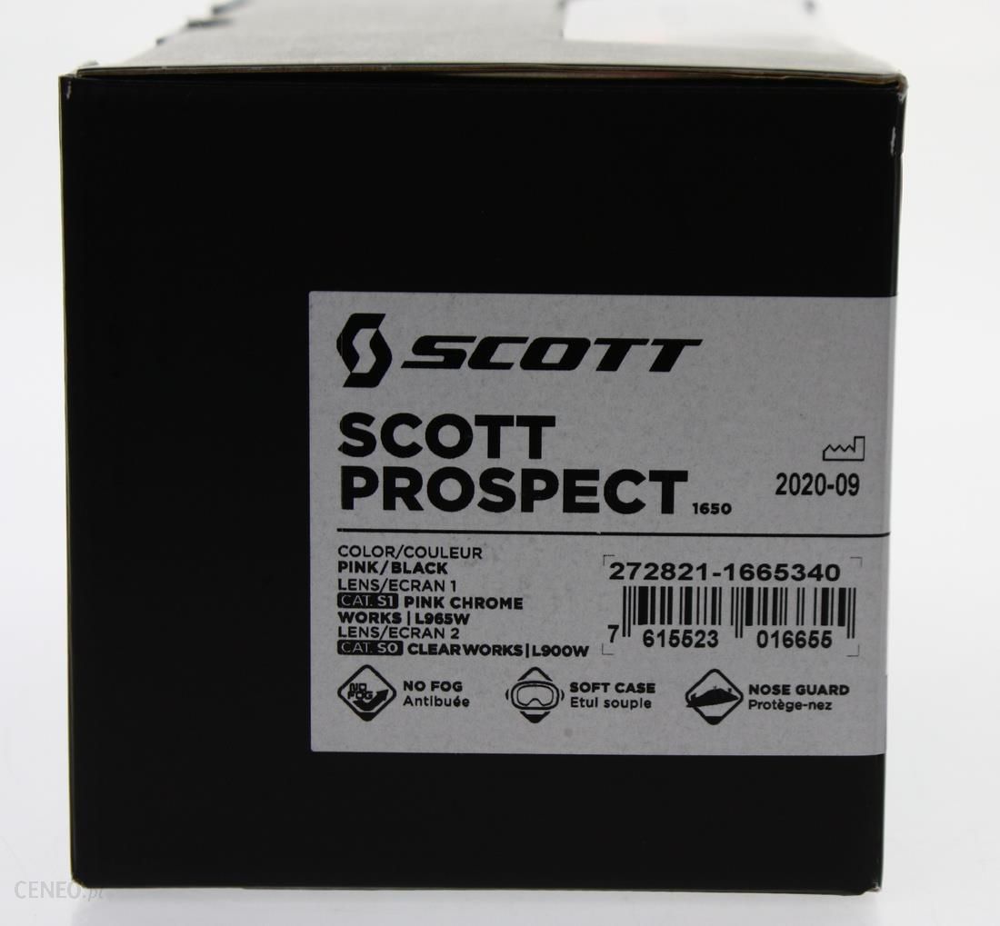 Scott Gogle Prospect Czarny Różowy Motocross
