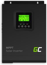 Zdjęcie Green Cell Inwerter Solarny Falownik Off Grid Z Ładowarką Solarną Mppt 12Vdc 230Vac 1000Va/1000W Czysta Sinusoida (INVSOL01) - Drobin