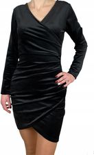 Sukienka czarna L NOWOŚĆ HIT Święta Sylwester - Ceny i opinie 