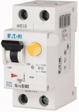 Eaton Wyłącznik różnicowo-nadprądowy 1P+N 40A 0,03A typ AC PFL6-40 1N B 003 286435