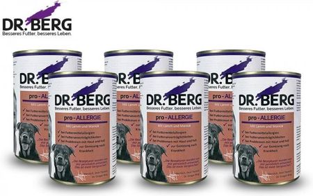 Dr. Berg Dr Pro Allergie Stany Zapalne 6Szt X 400g