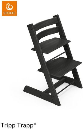 Stokke krzesełko Tripp Trapp z zestawem niemowlęcym Baby Set Oak Black