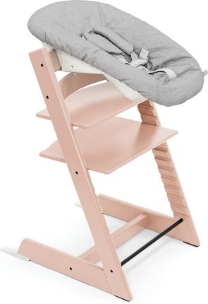 Stokke krzesełko Tripp Trapp z Newborn Set Serene Pink