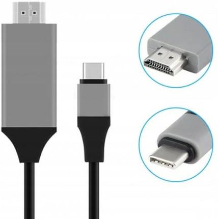 KABEL ADAPTER MHL USB-C DO HDMI 4K MACBOOK SAMSUNG