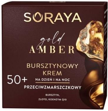 Krem Soraya Gold Amber Bursztynowy 50+ na noc 50ml
