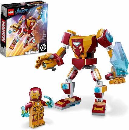 LEGO Marvel Avengers 76203 Mechaniczna zbroja Iron Mana