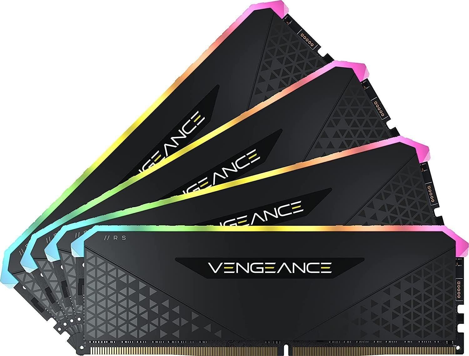 Pamięć RAM Corsair Vengeance RGB RS, DDR4, 64 GB, 3200MHz