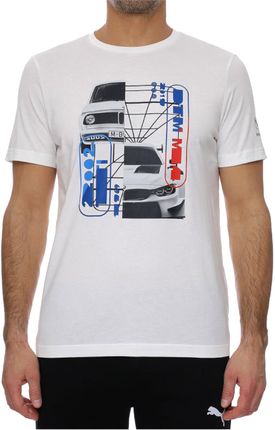 T-shirt, koszulka męska Puma BMW Motorsport Graphic Tee 531194-02 Rozmiar: M
