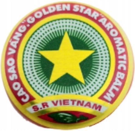 S.R Vietnam Maść Tygrysia Kocia Gwiazda Golden Star Balm 4G
