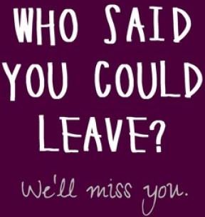 Who Said You Could Leave We Ll Miss You Funny Farewell Gifts For Coworkers Going Away Gift For Boss Gift Idea For Retirement Colleague Leaving Literatura Obcojezyczna Ceny I Opinie