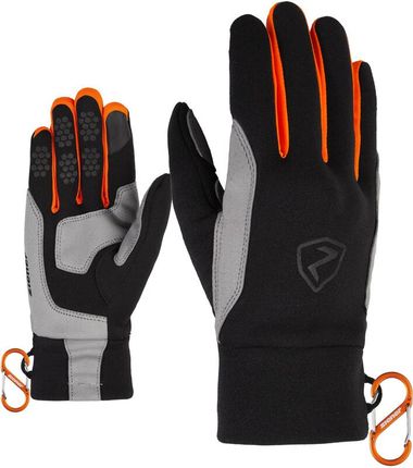 Ziener Gusty Touch Mountaineering Gloves Czarny Szary 7 801408124187