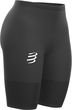 COMPRESSPORT Spodenki kompresyjne do biegania damskie RUN UNDER CONTROL SHORT black