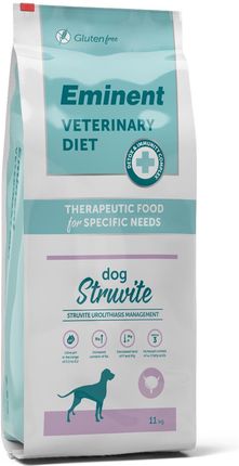 Eminent Veterinary Diet Dog Struvite 11Kg Z Kamicą Struwitową I Niepożądanym Alkalicznym Ph Moczu