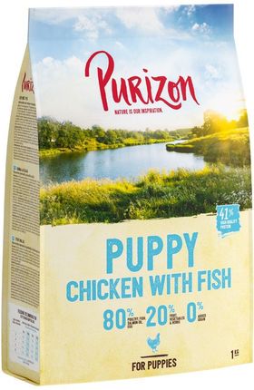 Purizon 4Kg Puppy Sucha Karma Dla Psów Bez Zbóż Kurczak I Ryba 4Kg