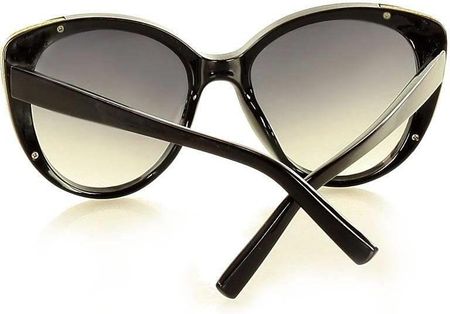 Mazzini Kultowe okulary przeciwsłoneczne CAT EYE czarny