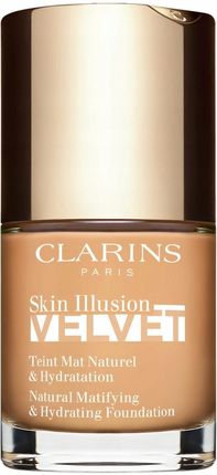 Clarins Skin Illusion Velvet Podkład W Płynie Z Matowym Wykończeniem O Działaniu Odżywczym Odcień 110N Honey 30 ml