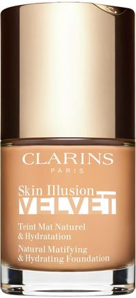 Clarins Skin Illusion Velvet Podkład W Płynie Z Matowym Wykończeniem O Działaniu Odżywczym Odcień 108W Sand 30 ml