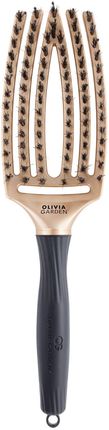Olivia Garden Fingerbrush Trinity płaska szczotka Gold