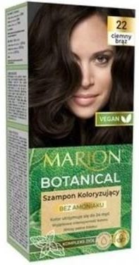 Marion Botanical szampon koloryzujący bez amoniaku 22 Ciemny Brąz 90ml
