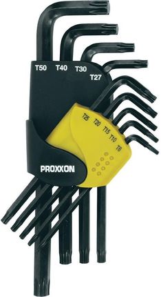 Proxxon Zestaw kluczy TORX 23944 T8/T10/T15/T20/T25/T27/T30/T40/T50 9 szt PR23944