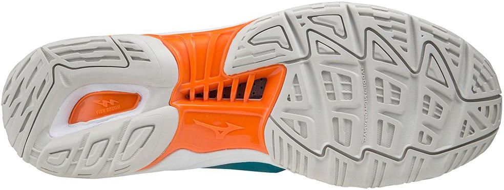 Mizuno Wave Phantom 2 Harbor Blue Firecracker Ceramic X1Ga206084 - zdjęcie 4 Mizuno Wave Phantom 2 Harbor Blue Firecracker Ceramic X1Ga206084