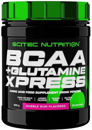 Scitec Nutrition Bcaa + Glutamine Xpress 300G Bubble Gum