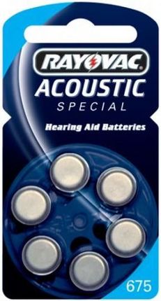 Rayovac Acoustic Special 675 6 szt