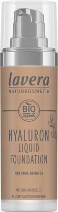 Lavera Hyaluron Liquid Foundation Podkład 05 Natural Beige