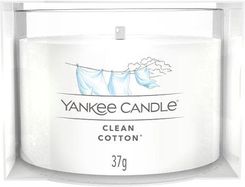 Yankee Candle Mini Świeca Zapachowa Clean Cotton 37G 137377 - Świeczki