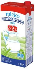 Mlekpol Mleko Uht Zambrowskie 3,2% 1L