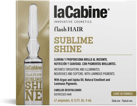 La Cabine Ampułki do włosów SUBLIME SHINE 7x5 ml