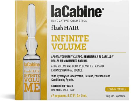 La Cabine Ampułki do włosów INFINITE VOLUME 7x5 ml
