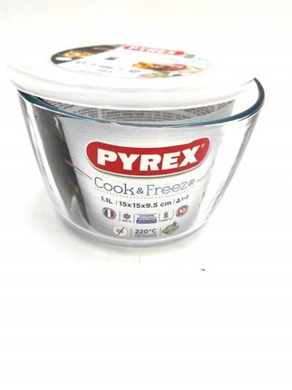 Pyrex Py - 151P000 Salat. Żaro Z Plast. Pokr. 1,1L Pyr