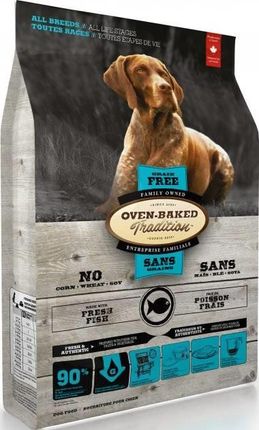 Obt Oven Baked Tradition Dog Grain Free Food Adult All Breed With Fish Z Rybą 2,27Kg