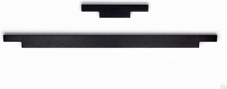 Viefe Uchwyt Meblowy Krawędziowy Linear 397-1 Metalowy Czarny Mat 6270