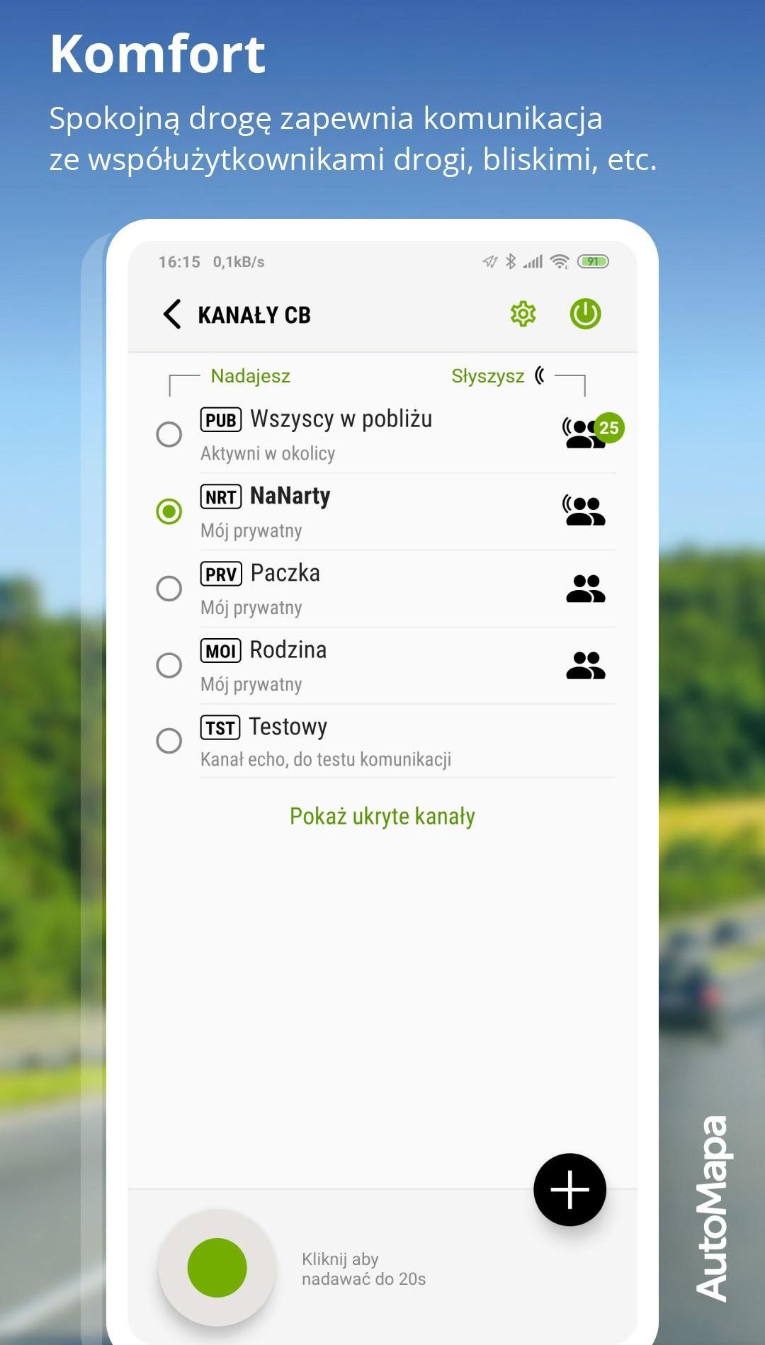 AutoMapa Europa 1 rok Android - zdjęcie 3 AutoMapa Europa 1 rok Android