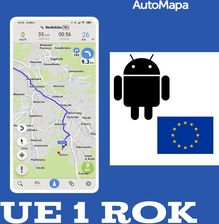 AutoMapa Europa 1 rok Android