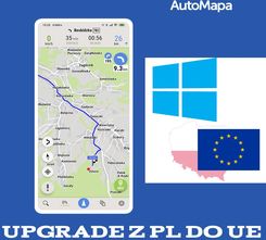 Upgrade AutoMapa Polska do Europy Windows CE/PC