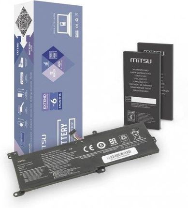 Mitsu Bateria Do Notebooka Lenovo Ideapad 320 (7.4V-7.6V) (4050 Mah) (Bcle320)