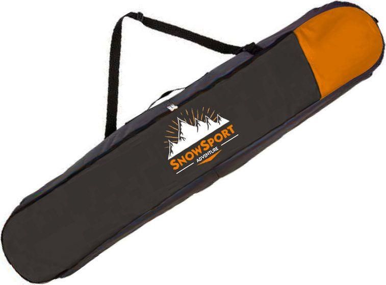 orange snowboard bag