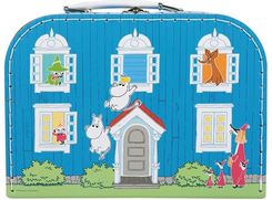 Zdjęcie Moomin Kuferek w kolorze niebieskim ze wzorem - (S)20,5 x (W)15 x (G)8 cm - Kleczew