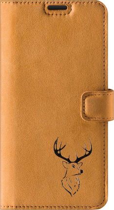 Surazo Wallet case - Nubuk Camel Jeleń Samsung Galaxy A32 4G