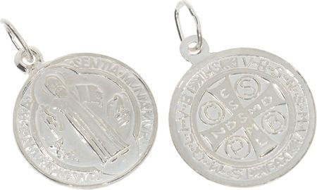 Medalik srebrny - Medalik Świętego Benedykta Eko ML006