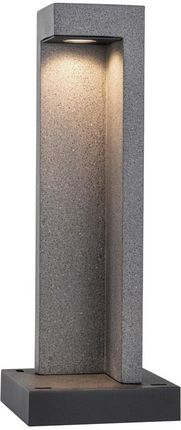 Paulmann Outdoor 230V opr. słupkowa Concrea 6,8W IP65 czarny 3000K Sandstone Cement (94501)
