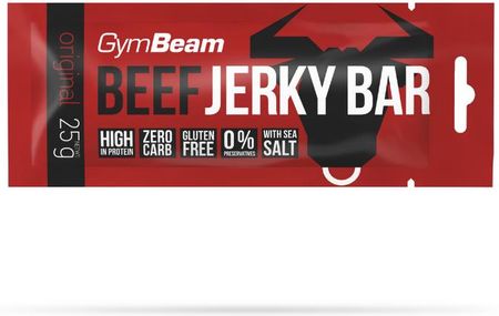 Gymbeam Beef Jerky Bar 25G Oryginalny