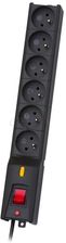 Zdjęcie Lestar LX610 1.5m 6 gniazd BLACK (LX610_1.5_BLACK) - Żagań