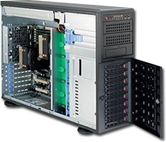 Supermicro Serwer SuperServer 7046T-3R (Intel Xeon 5500/5600 Seria,DDR3 ,VGA,2xLAN,4x (SYS-7046T-3R)