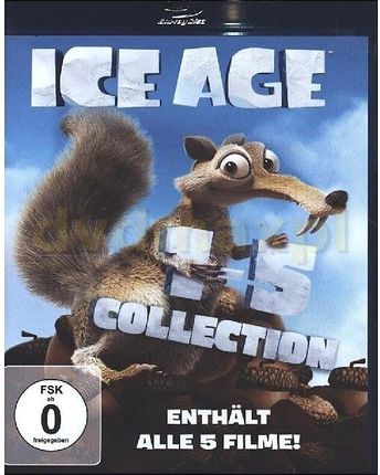 Ice Age 1-5 (Epoka lodowcowa 1-5) [BOX] [5xBlu-Ray]