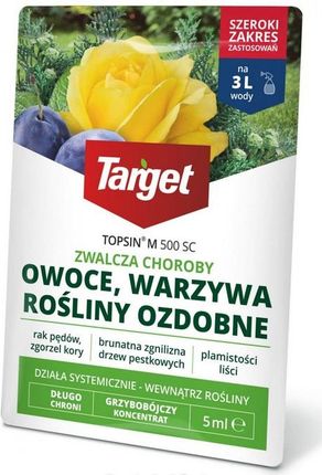 Target Topsin M 500Sc Koncentrat Grzybobójczy W Płynie 5ml